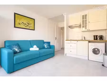 studio meublé vue mer 5min monaco