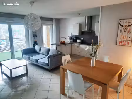 t3 70 m2 + garage - résidence de standing - voiron