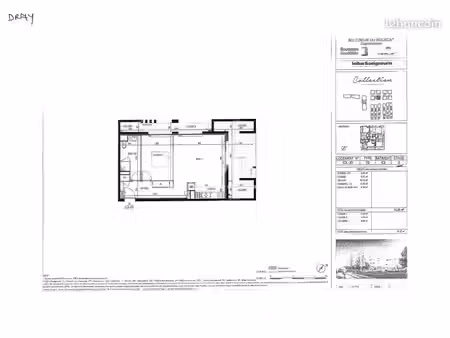 appartement 2 pièces 51 m²