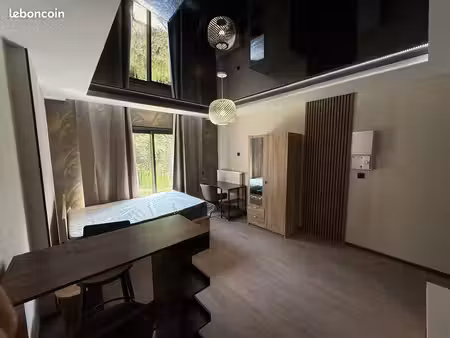 studio neuf meublé et équipé / insa  la doua