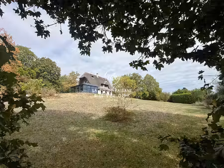vente maison de caractere avec vue degagee sur la campagne
