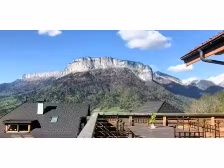 chalet avec vue panoramique et terrasse annecy-le-vieux (74)