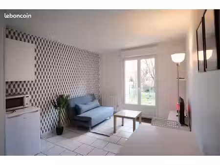 t2 meublé jardin terrasse