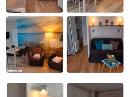 a louer studio meublé et parking plein centee