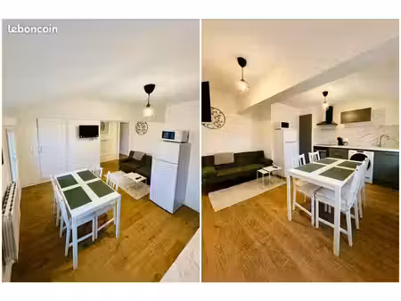 f2 meublé 45m2 refait à neuf centre-ville