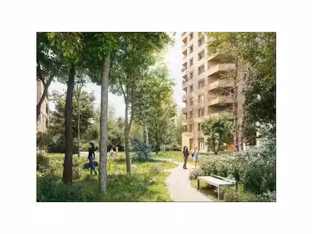 prenez de la hauteur à la cartoucherie : superbe t2 neuf avec lo