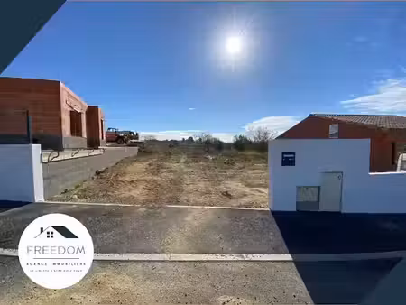 vente terrain 331 m² à nissan-lez-enserune (34440)  95 000 €