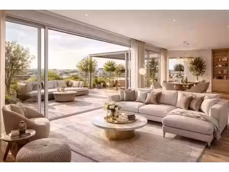 4 pieces  dernier etage  expo sud-ouest  3 terrasses