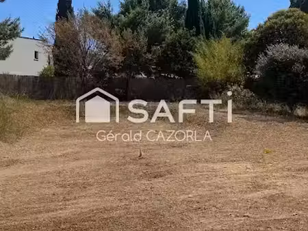 vente terrain à batir 455 m² à saint-jean-de-vedas (34430)  310 000 €