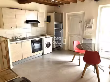 coeur de ville  f2 en duplex 32.71 m²  semi meublé