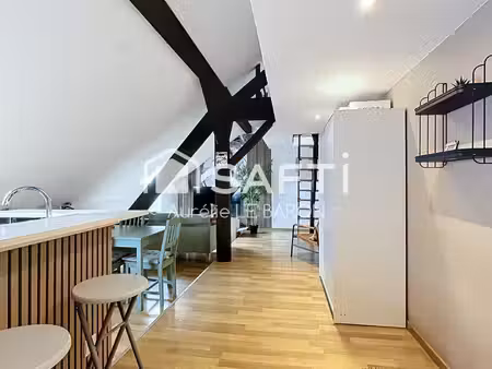 appartement rénové et meublé de 32 m² – idéal investissement ou premier achat