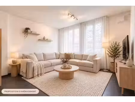 rdc 2 ch. - 104 m2 - terrasse et jardin  peb c
