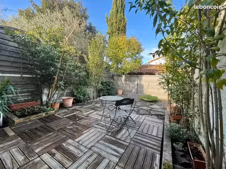 échoppe 52m2 2p avec jardin