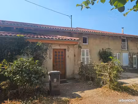 maison avec garage et terrain
