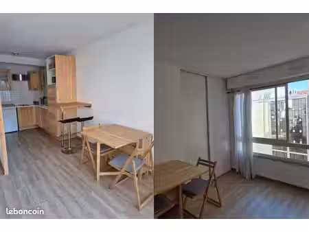 location studio meublé