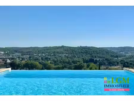 caveirac - villa avec vue exceptionnelle
