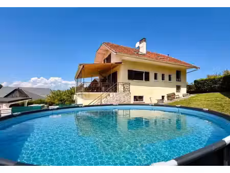 gruffy – maison familiale 174 m² avec vue montagnes  terrasse et espace indépendant