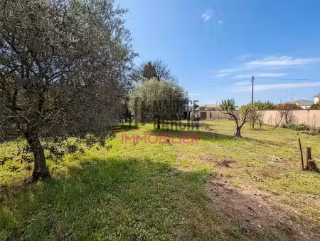 a vendre terrain constructible sur carpentras