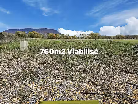 vente terrain à bâtir 760 m²