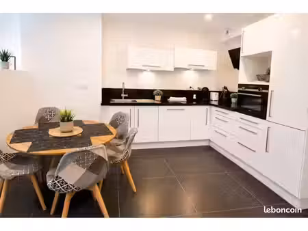 appartement meublé 2 chambres – tout équipé – esprit appart-hôtel – 1 500 /mois