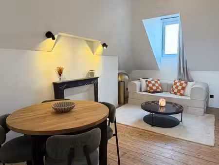 appartement atypique meublé - rouen rive gauche