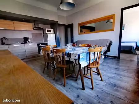 appartement meublé t3 à louer à l'année àvalras -plage