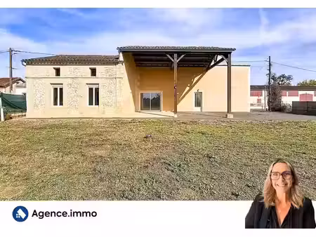 vente maison 5 pièces 118.8 m² à saint-aubin-de-blaye (33820)  183 900 €