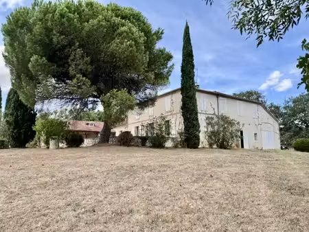 grande maison gasconne (213m2) avec dépendances (300m2) sur
