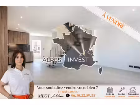 maison grelin - t3 duplex neuf avec balcons  cave et place d