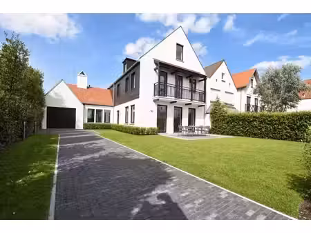 villa jumelée récente à vendre à oude molen à knokke