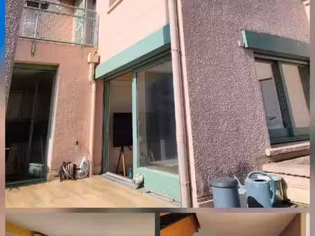 duplex avec grande terrasse et garage et vue mer