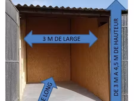 box grand volume accès 24h/24 proche voie express
