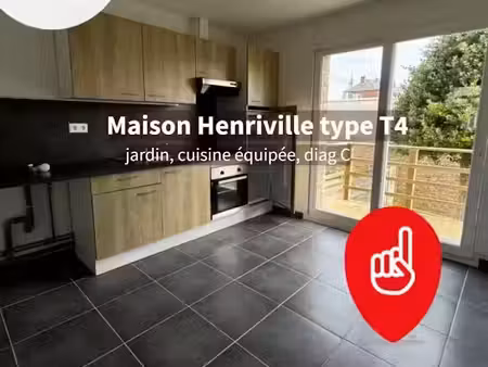 location maison 4 pièces 74 m² à amiens (80000)  1 150 €