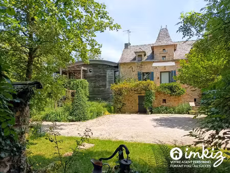 vente maison 8 pièces 164 m² anglars-saint-félix (12390)