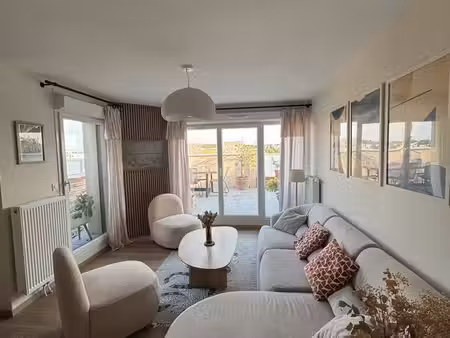 duplex 82m² • 3 ch • 40m² terrasses • 2 parkings • amiens sud