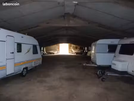 hivernage caravane  bateaux
