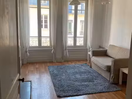 location appartement meublé 48 m² – lyon 6e  métro masséna