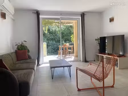 appartement meublé t3 jardin garage