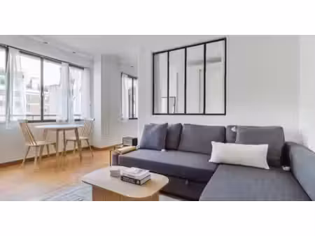 location meublée appartement 1 pièce 35 m² à paris 16ème (75016)  1 600 €