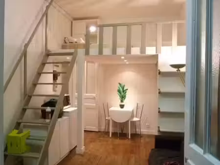 location meublée appartement 1 pièce 28 m² à paris 17ème (75017)  1 170 €