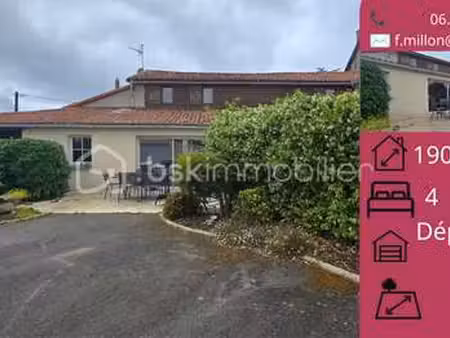 vente maison à moncoutant (79320) : à vendre / 190m² moncoutant
