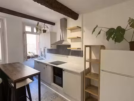t1 bis meublé de 35 m² – perpignan (quartier la réal)