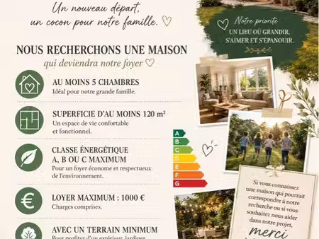 maison a louer sur secteur soissons