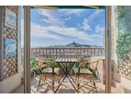 marseille 2ème - appartement avec vue dégagée et extérieur