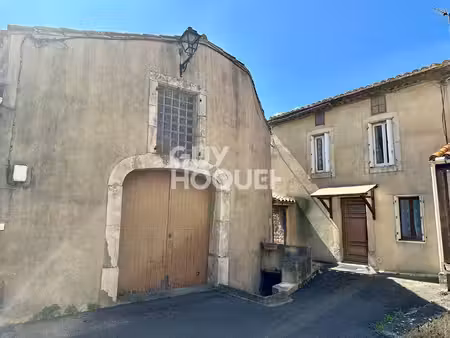 salsigne - maison de village + courette + remise
