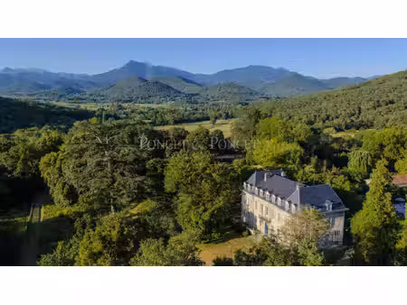 un château de conte de fées face aux pyrénées