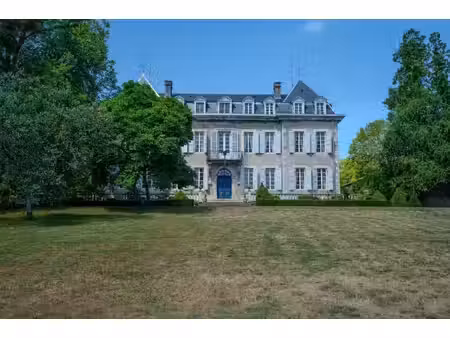 un château de conte de fées face aux pyrénées