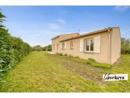 maison de plain-pied 110 m² avec double garage entre saintes et pons