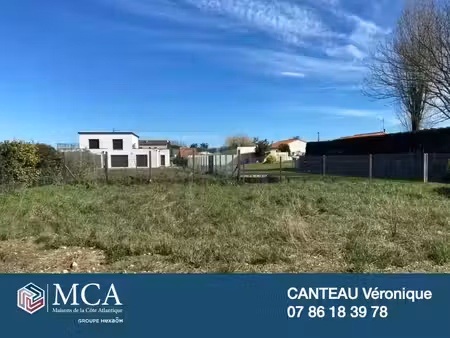 vente terrain 275 m² saujon (17600)