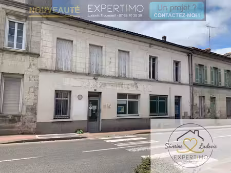 mirambeau – immeuble à réhabiliter – projet de 7 logements